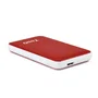 TooQ Caja Externa para Disco Duro 2.5" TQE-2528R USB 3.1, Instalación sin Tornillos, Plug & Play, Hasta 4TB, Compatible con Windows/Mac/Linux - Color Rojo